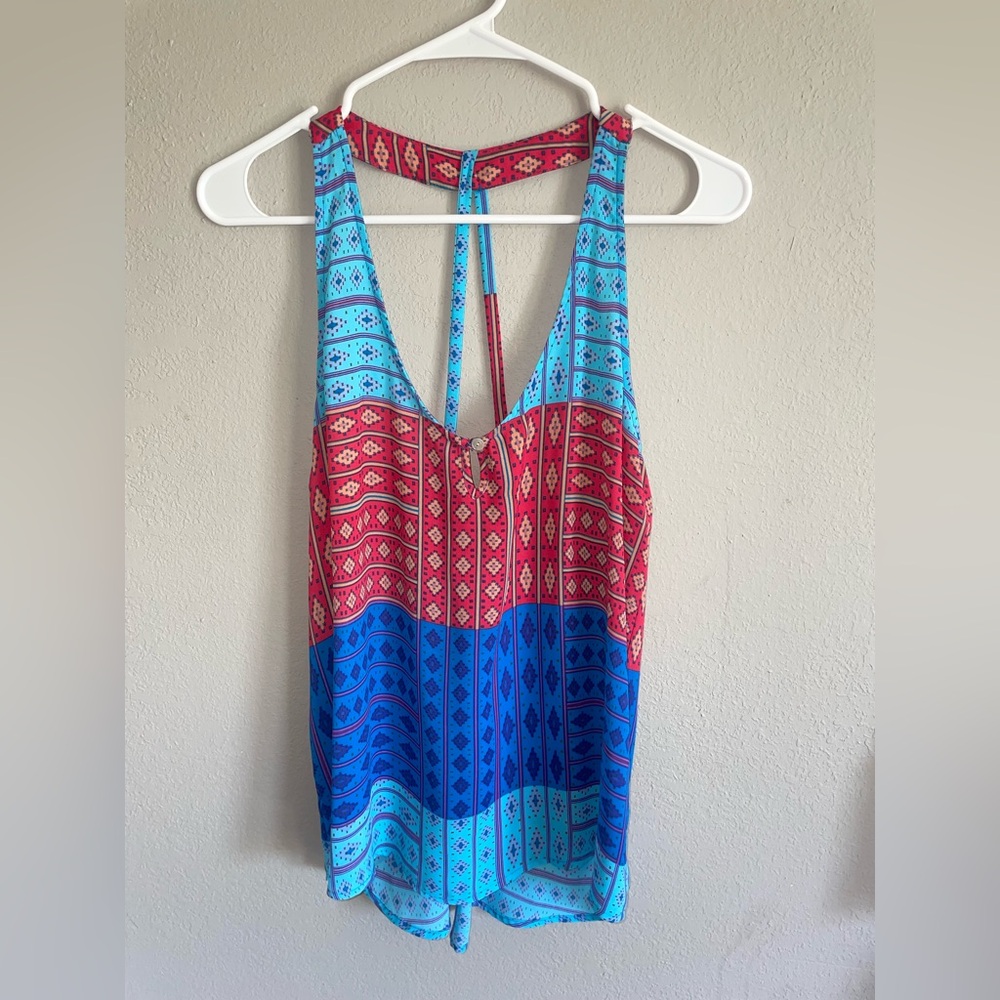 Forever 21 tank top blouse sz Small southwestern